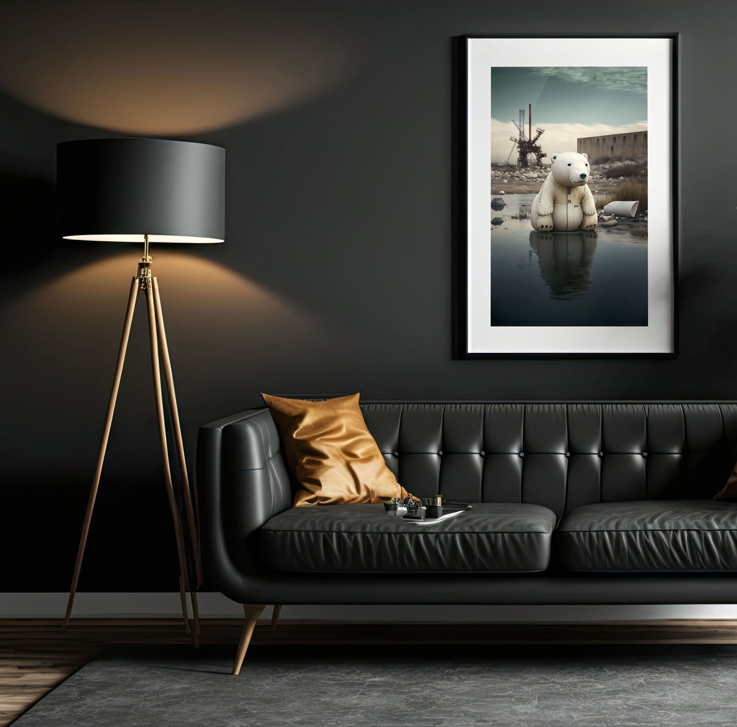 Inflatable Polar Bear | Polar Experience Series 1.0 | Fine Art Giclée Print